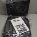 Portable Camping Toilet, Portable Travel Folding Toilet with Lid for Adults and Kids, Portable Potty for Camping, Hiking, Car Travel,Truck, RV, Boating, Road Trips, Beach (Khaki)