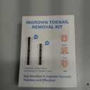 Upgraded ingrown toenail treatment, nail kit, Ingrown Toenail Treatment, Ingrown Toenail Removal Kit, Designed for Curved Nail Repair, Ingrown Toenail Corrector, Suitable for many types of correction. (0.79in/0.67in)