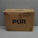 PUR PLUS 30-Cup Water Filter Dispenser with 1 Lead-Reducing PUR PLUS Filter, Dishwasher Safe, Powerful Filtration, Large Capacity with Slim, Space-Saving Design, White (DS1811Z)