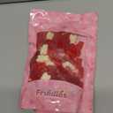 Fruidles Valentine's Wild Cherry & Strawberry Banana Gummi Bears Candy, Allergy Friendly, Non-GMO, No Artificial Sweeteners Gummy (1 Pound), Best by: 10/10/2026