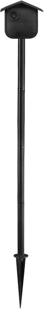 HOLACA Camera Ground Stake Mount and Weatherproof Silicone Skin for Blink Outdoor 4 Security Camera/Blink Outdoor 2K+ (2025 model), Spike Pole Mount, Black