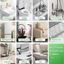 2 x Magic Melamine Sponge Eraser, 6Pack 2X Density Magic Cleaning Erasers in Bulk Extra Durable & Long Lasting, Multi-Functional Melamine Foam Sponges for Bathroom Window Shoes Kitchen