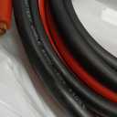 iGreely 1/0 AWG Gauge Wire,Flexible 10 Ft Black + 10 Ft Red Pure Copper Battery Welding Cable for Rv Solar, 5pcs of 5/16" & 5pcs 3/8" Copper Cable Lugs Terminal Connectors with Heat Shrink Tubing