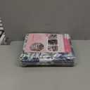 PUPIBOO Washable Pee Pads for Dogs and Cats - Super Absorbent Reusable Puppy Training Pads - 100% Waterproof, Leak-Proof & Non-Slip Whelping Pads for Pet Housebreaking (72 x 72 Inch (Pack of 1), Blue Medallion)