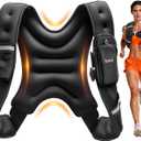 Renoj Weighted Vest for Women Men: 8lb Fixed Weights for Walking, Running, Training, Exercise, Weight Loss - With Reflective Strips and Storage Pocket, 8lbs