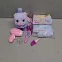 NINAOR Plush Interactive Cat Toys for Kids with Tote Bags, Stuffed Robot Pet Kitten with Leash Walking Meow Pretend Play, Realistic Cute Stuff Fidget Toys for Toddler Stocking Stuffers Birthday Gifts