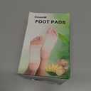 Lymphatic Drainage Ginger Foot Pads 50 Pads - Ginger Oil Foot Patches Deep Cleansing Sleep Aids Relieve Stress and Fatigue Improve Sleep Quality