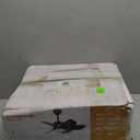 Black Ceiling Fans with Lights and Remote,42" Modern Bedroom Ceiling Fans Light with 6 Reversible Wood Blades,Small Fans with Light for Patio Kitchen