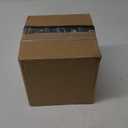 Ceramic Planter Pot - 6.8 Inch Plant Pot with Drainage Hole and Saucer, Succulent Round Flower Pot for Plants Indoor Outdoor, White