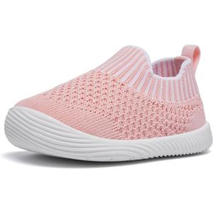 MORENDL Baby Shoes Toddler Walking Sock Shoes Non-Slip Breathable Boys & Girls Sneakers Infant Tennis Shoes, 9T
