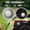 Golf Net 10x7 ft Practice Net for Backyard Driving, Indoor Hitting Net with Mat, A Great Gift for Golfers or Dad Golf Training Aid