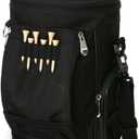 Intech Golf Bag Cooler and Accessory Caddy, Portable Soft Sided 10-Can Insulated Cooler Bag, Fits on a Golf Cart, Push Cart or Carry