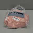 7.2FT Dusty Rose Arch Cover - Polyester Fitted Wedding Arch Stand Covers Round Top Chiara Arch Backdrop Cover for Birthday Party Banquet Photo Background Decoration