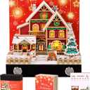 2026 Time Piece Calendar 3D Castle Desk Calendar Memo Pad Paper Tear Away Carving Art Notepad Gift for Housewarming Office Desktop Decoration