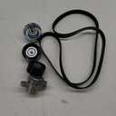 Engine Serpentine Belt and Drive Belt Tensioner Idler Pulley Kit Compatible with Nissan Maxima 2009-2015 3.5L V6 Replace 11955JA10D 39155 11925JA100 11955JA10A 11925JA11A 7PK1705