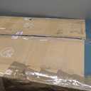 Alpen L Shaped Computer Desk, 47 Inch Corner Desk with Drawers and Power Outlets, Home Office Desk for Gaming, Study Writing PC Table with Storage and Reversible Shelf, Rustic Brown