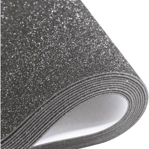 2 x 10 Sheets Glitter Cardstock Paper for New Year Thanksgiving Christmas Fall Decorations, Self-adhesive Backs Paper 30 X 20cm A4 Paper for Card DIY Crafts Card Scrapbook Decoration (Gray) (Grey)