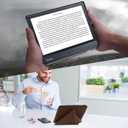 Fit for Kobo Libra H2O Case e-Reader, Lightweight Premium PU Leather Protective Cover with Auto Sleep/Wake, Black. (Brown, One Size)