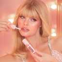 Charlotte Tilbury Big Lip Plumpgasm Lip Gloss - Gift Set Essential - Hydrating Plumper with Hyaluronic Acid & Heat + Ice Technology - Perfect for Pairing with Makeup Favorites (Fair/Medium - pink nude)