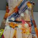 LYCGS 8X6FT Fall Thanksgiving Backdrop Autumn Pumpkin Harvest Barn Background Hay Maple Leaves Baby Shower Banner Supplies Photo Booth Prop X-53