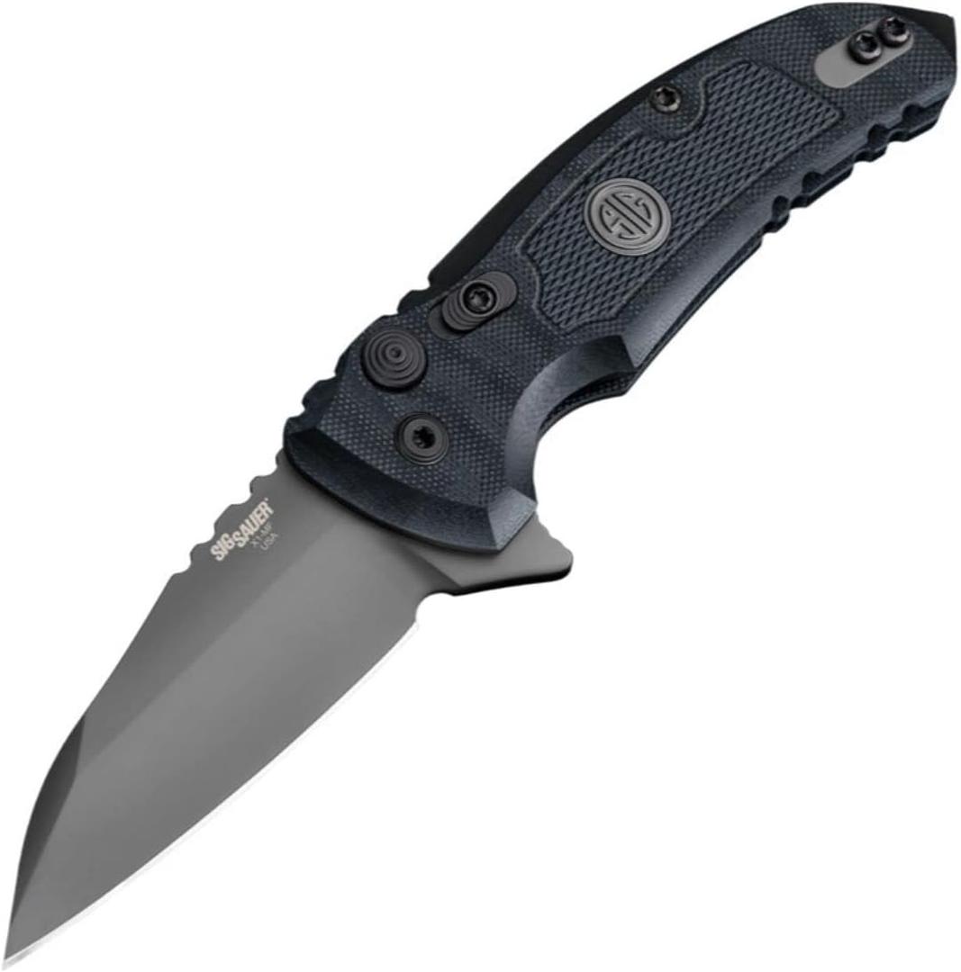 Hunting Knife Fold Blade Sig X1 Microflip Tactical 2.75 in