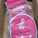 HEALTHYMODELLIFE Ankle Weights Set (2 x 0.5lb Cuffs) - 1lbs in Total - for Women, Men and Kids – Used for Workouts at Home, Pilates, Yoga, Boxing, Dancing and Resistance Training, Pink