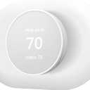 Compatible with Google Nest Thermostat 2020 Wall Plate Cover, Nest Thermostat Trim Kit, Nest Thermostat Wall Plate Cover, Nest Thermostat Accessory Easy Installation - Snow