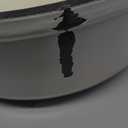 Mueller 6qt Enameled Cast Iron Dutch Oven, Heavy-Duty Casserole and Braiser Pan with Lid and Knob, Oven-Safe up to 500 F & Across All Cooktops, White