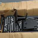 Boat Trailer Steps with Handrail, EVA Anti-Slip Mat, 450Lbs Capacity, Recommended for Bow Heights up to 43", 3 Mounting Angle Options, Fits Trailer Tongues 3" to 4" Wide & Up to 5" High