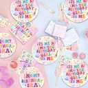 Its Me Hi Im The Birthday Girl Its Me Tableware Set In My Birthday Era Party Supplies Paper Plates and Napkins for Girls Birthday Decorations