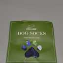 EXPAWLORER Anti Slip Dog Socks to Prevent Licking Paws, Dog Shoes for Hot Pavement, Dog Booties for Hardwood Floors, Dog Boots & Paw Protectors with Grippers for Small Medium Large Senior Dogs Blue M