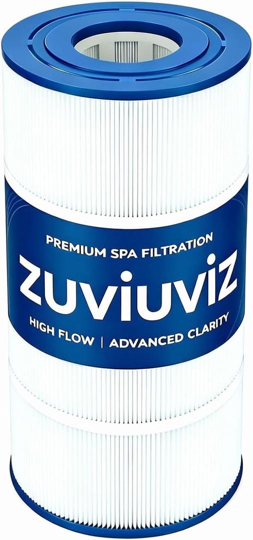 C-8411 Pool Filter Cartridge Compatible with Clearwater II 75, FC-1255,CX760RE, C751, C-8411, Pro Clean 75, PA76, 817-0075P, 817-0075N Hot Tub Filters 75 Sq. Ft.1 Pack
