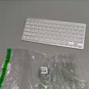 OMOTON Bluetooth Keyboard Compatible with Mac ONLY, Compact Wireless Keyboard Compatible with MacBook Pro/Air, iMac, Mac mini/Pro, Silver