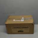 Beau Jardin 6 Pack Solar Pathway Lights Stainless Steel Outdoor Solar Powered Light Waterproof Glass High Lumen for Garden Landscape Path Yard Walkway Patio Driveway Outside White Color Changing Black