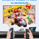 Steam Deck Dock Compatible for Nintendo Switch Docking Station with HDMI 2.1, 100w PD Port,USB-A Converter, Compatible with Mac,MacBook,Laptops(Request a firmware Update for NS2 V21.2