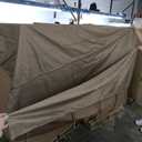 Tent Size 5.11x7 FT khaki (no brand)