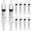 minkissy 15Pcs 5ml Perfume Transfer Tool Plastic Perfume Extractor Measuring Pump No Needle Dispenser for Extraction Fragrance Travel