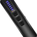 AI Hidden Camera Detector, Anti-Spy Camera Finder RF Signal & WiFi Scanner Hidden Devices Detector for GPS Trackers, 4 Modes for Hotel, Bathroom, Office, Car Travel Security (Black)