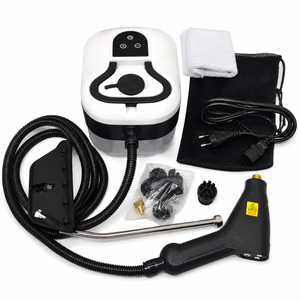 WICHEMI Steam Cleaner Handheld High Pressure Steam Cleaner Portable Steamer for Cleaning 1500W Electric Steam Cleaning Machine for Home Kitchen Auto Car Detailing (White)