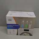 VUNDO [3 Pack] Liquid Laundry Detergent Dispenser For Laundry Room Organization And Storage, 78oz Large Capacity Laundry Soap Containers With 12 Removable Labels, BPA Free & PET Plastic Clear