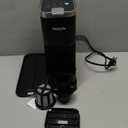 Hot & Iced Coffee Maker with Magnetic K-Pod Organizer (Pods Not Included), Stores 10 Pods, 4-5 Cups Coffee Maker & Single-serve Brewer for K Cup & Grounds, 40oz Removable Water Tank, Black