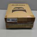 Anluoer Full Size Comforter Sets 7 Pieces, Black Bed in a Bag Bedding Set with 1 Comforter(82"*86"), 2 Pillow Shams, 2 Pillowcases, 1 Flat Sheet, 1 Fitted Sheet(54"*75") | Softness, High Quality, Lightweight, Comfort, Breathable