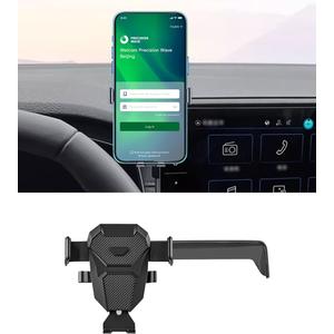 Car Phone Holder for 2024 2025 2026 VW/Volkswagen Atlas/Altas Cross Sport Accessories Dash Mount Cell Phone Holder for Most Smartphones Hands-Free 360 Degree Rotation
