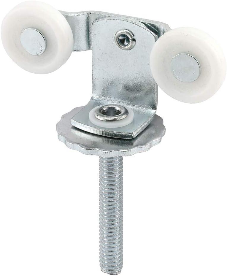 Slide-Co 16466 3 In. Nylon Top Mount Closet Door Tandem Flat Rollers (Single Pack)