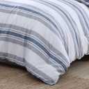 Nautica - Twin/Twin XL Comforter Set, Reversible Woven Bedding with Matching Sham, Medium Weight for Year Round Use, Dorm Essentials, Oeko-Tex Certified (Bay Shore Navy)