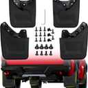 Upgraded Mud Flaps for 2024 2025 2026 Toyota Tacoma 4th Gen Mudguards Front & Rear Wide Tire Splash Guards Accessories No Drilling Required (Fits Crew Cab/Extended Cab)