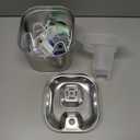 Cat Water Fountain Filtration System Infrared Induction 304 Stainless Steel Automatic Pet Water Dispenser