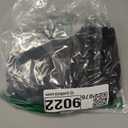 Abardsion Women's Casual Basic Going Out Crop Tops Slim Fit Short Sleeve Crew Neck Tight T Shirts 2026 (Black, L)