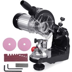 VEVOR Electric Chainsaw Sharpener, 230W Professional Multi-Angle Adjustable Chain Grinder 3000RPM, Electric Chainsaw Blade Sharpener for 1/4" to 2/5" Chains