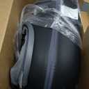 Nekteck Shiatsu Foot Massager Machine and Heat, Air Compression with Deep Kneading Therapy, Relax for Home or Office, Gray (Large)